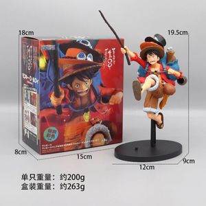 Hete Verkoop Drie Broers Anime Actie Figuur-Luffy Aas Sabo Pvc Figuren Harscollectie Nieuwe Staat Odm Voor Verjaardagscadeaus - Product Image 4