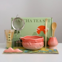 Ensemble de thé matcha portable en céramique et porcelaine traditionnelle chinoise de marque MingCheng, d'origine Fujian, de qualité alimentaire, fouet et bol, style zen asiatique