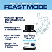 Capsules dures à base de plantes certifiées GFSI, halal, mélange naturel d'acides aminés et d'extraits végétaux, pour les commandes en gros