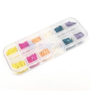 300 pz/scatola materiali separatori dentari cuneo legno monouso fornitura interdentale composito sagomato cunei in legno - Product Image 2