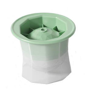 Molde de hielo de silicona grande con forma hexagonal y tapa, reutilizable para hacer cócteles en fiestas, uso doméstico, 9010, origen Taizhou - Product Image 1