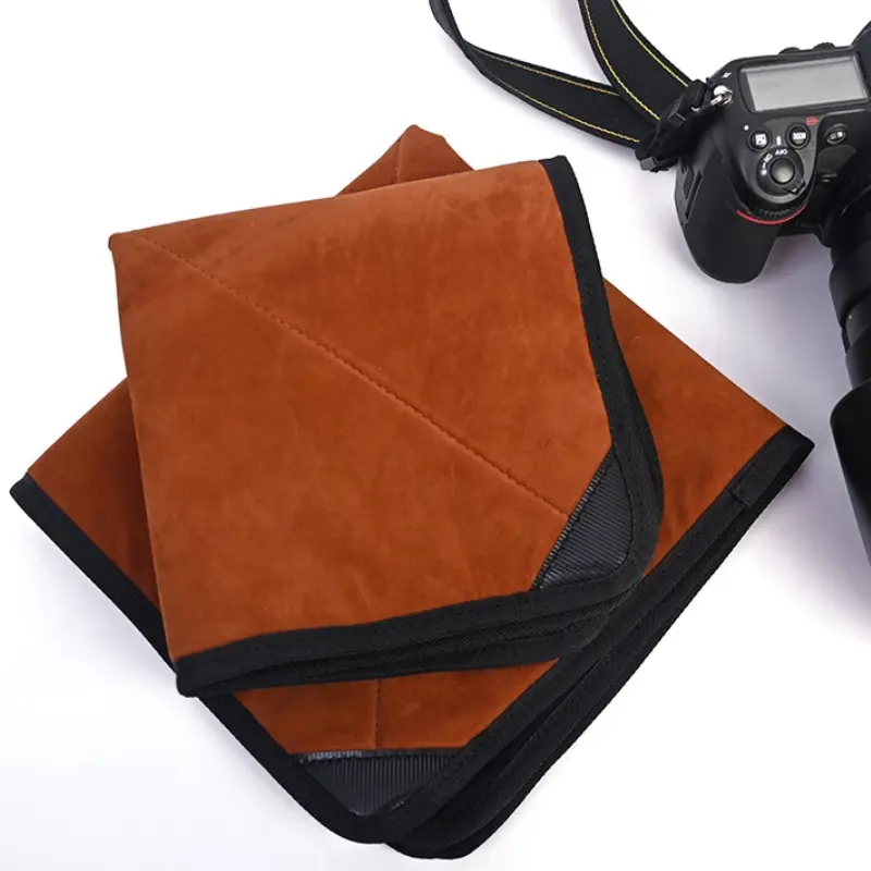 Folding Camera Protective Cloth Universal Camera Wrap Cloth Photography Protect Cover Blanket For Canon Nikon Sony DSLR Lens