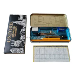 Ruler Set Compass Math Set Mathematical Instruments kits Packaging back to school stationery student math tools office supplies