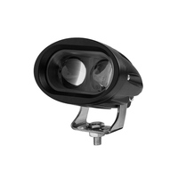 Feu de sécurité LED pour chariot élévateur 20W 9-110V, lumière bleue de signalisation de zone dangereuse, 4 pouces