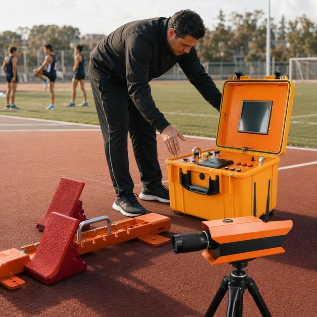 Electronic Timing Systems for Track and Field Competitions, Timing and Scoring Systems for Sports Stadiums.
