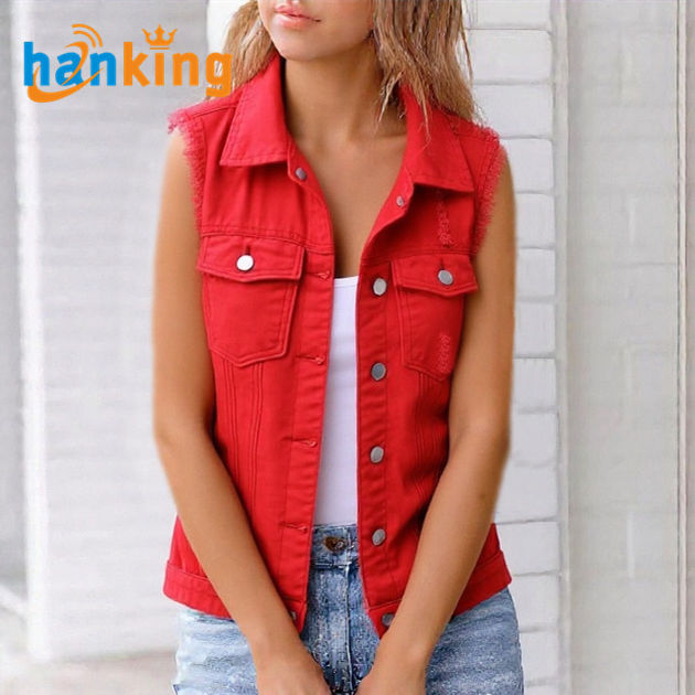 Red-Sleeveless Sleeve