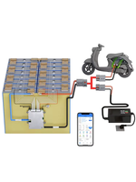 Relais intelligent ANT BMS 21S-30S 96V LiFePO4 Batterie au lithium BMS pour module carte PCB Moniteur solaire Vélo électrique |   Pas de MOQ, livraison directe