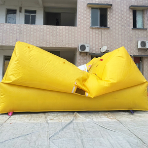 Emergency Jumping Air Bag Firefighter High-quality PVC Tarpaulin <b>Inflatable</b> Freedrop Soft Landing 7*7*3m Size 3-Year Warranty - Product Image 1