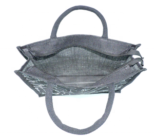 Bolsa de Compras de Yute con Estampado Completo, Fabricada en India, Bengala Occidental, por un Fabricante de Bolsos de Yute Promocionales para Yoga - Product Image 4