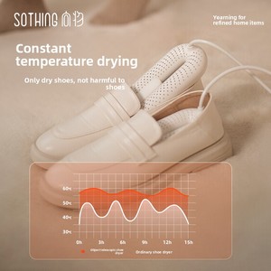 Secador de zapatos ajustable <span class=keywords><strong>Sothing</strong></span>, calentamiento rápido de 220V, protección automática contra sobrecalentamiento, a prueba de humedad para botas/zapatillas - Product Image 1