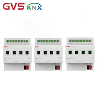 Actionneur de commutation KNX professionnel GVS avec fonctions de scène et de logique pour hôtels/bureaux intelligents
