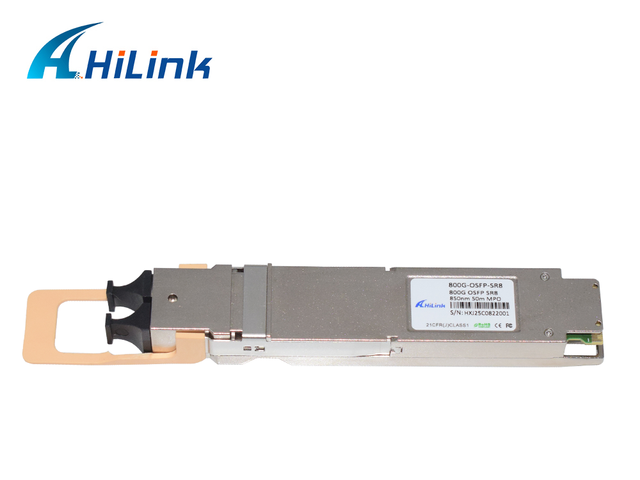 Compatible 800G OSFP SR8 850nm 100m MPO-16 Optical Transceiver for AI Data Center HPC Network
