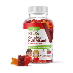 OEM etiqueta privada al por mayor precio alimentos Enfants multivitamina gomitas buen gusto Enfants vitaminas para el desarrollo de la salud general - Product Image 1