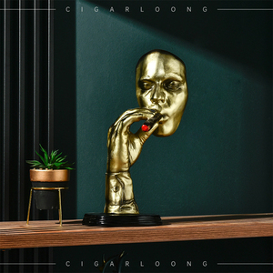 Nghệ Thuật Sáng Tạo Con Người Nhựa Thủ Công Mỹ Nghệ Retro Trừu Tượng Hút Người Tác Phẩm Điêu Khắc Bán Buôn Phòng Khách Bàn Trang Trí Nội Thất - Product Image 3