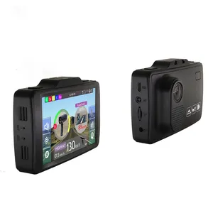 أفضل جهاز تسجيل فيديو رقمي للسيارات كاميرا 4K IPS 4 "اللمس شاشة للرؤية الليلية مسجل فيديو مع احتياطية كاميرا خلفية