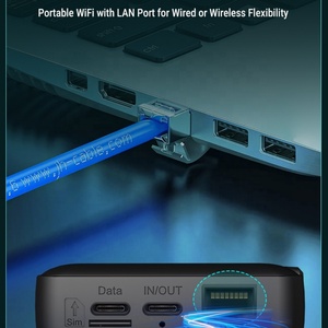 Router Wifi Móvil 4G G4 Pro al por Mayor con Banco de Energía de 10000 mAh y Puerto RJ45, Punto de Acceso Móvil 4G con Carga Rápida - Product Image 6