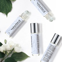 Rouleau de parfum unisexe avec logo personnalisé Patchouli vétiver vanille Charmant tubéreuse jade jasmin parfum Floral oriental
