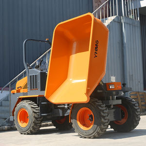 Shandong manufeature รถตักขนาดเล็กรถขนย้ายรถขนดิน4ล้อรถขนดินขนาดเล็กแบบมีไฮดรอลิกสำหรับขาย - Product Image 3