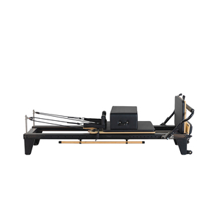 <span class=keywords><strong>Lit</strong></span> de Pilates à pieds hauts avec logo personnalisé, Reformer Pilates en aluminium avec grande boîte et planche de saut - Product Image 2