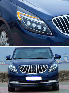 11-20 para montaje de faro Buick GL8 'Fathead Fish' modificación lámpara de cristal matriz LED flujo de luz de circulación diurna nuevo 12V - Product Image 6