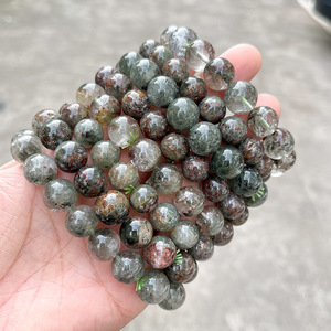 คริสตัลธรรมชาติสำหรับผู้ชายและผู้หญิงผีควอตซ์สีเขียวในสวนที่ทันสมัย - Product Image 4