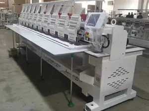 MYSEW <span class=keywords><strong>MFGS</strong></span> 1510 15 aiguilles 10 tête automatique chapeau t-shirt machine à broder industrielle informatisée à vendre - Product Image 3