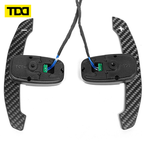 Palancas de cambio magnéticas de fibra de carbono TDD para Mercedes-Benz W176 W246 W204 W212 C117 W218 W166 X156 X166 - Product Image 1
