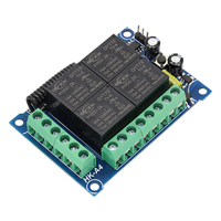 Interrupteur récepteur de module relais à 4 canaux AC 85-265v 315 433Mhz pour ouvre-porte et éclairage