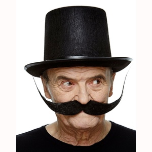 Ria Mép Dali Lớn Chất Lượng Cao Ria Mép Giả Tự Dính Tóc Giả Trang Phục Dự Tiệc Màu Đen - Product Image 4