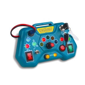 Planche de travail à LED <span class=keywords><strong>pour</strong></span> tout-petits Planche d'activité sensorielle Montessori <span class=keywords><strong>Jouet</strong></span> lumineux avec interrupteur Planche de travail électrique <span class=keywords><strong>Jouet</strong></span> d'apprentissage éducatif précoce - Product Image 1