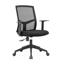 Chaise de bureau ergonomique avec siège bleu, nouveau Design moderne, pour maison et bureau