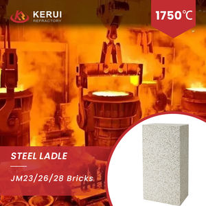 KERUI JM23 ringan suhu tinggi isolasi ganda K23 batu bata untuk keramik Roller Kiln - Product Image 1