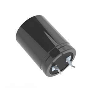 Condensador de canal del fabricante, de aluminio, con orificio pasante, 4700uF 20% 35V SNAP TH LKS1V472MESZ - Product Image 1