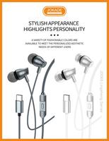 JOKADE Nouvelles Arrivées Casque Compatible Multi-Device Contrôle Filaire Type C Plug Interface Écouteurs avec Microphone
