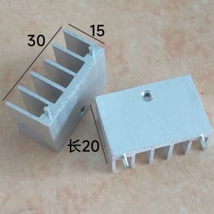 Dissipateur thermique en aluminium 30x15x20mm pour solution de refroidissement de MOSFET, thyristor et redresseur Schottky TO220 - Product Image 1