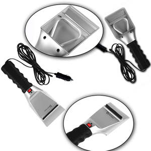 12V électrique chauffé voiture <span class=keywords><strong>grattoir</strong></span> à glace Automobile hiver accessoire pour déneigement pare-brise verre dégivrage outils de nettoyage - Product Image 2