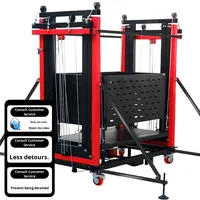 Échafaudage électrique pliable compact 500 kg, élévateur électrique pour échafaudage, échafaudage électrique