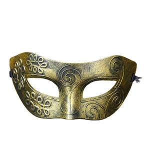 หน้ากากเวนิสสำหรับฮาโลวีน งานปาร์ตี้สวมหน้ากากสไตล์วินเทจ ของตกแต่งงานปาร์ตี้โรมันโบราณ สำหรับผู้ใหญ่และเด็ก หน้ากากครึ่งหน้าแกะสลักแบบโบราณ - Product Image 2