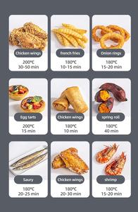 Freidora de Aire de Alta Calidad sin Aceite, Horno Digital <span class=keywords><strong>Airfly</strong></span> de 1800W con Acero Inoxidable de 10L, Freidora de Aire Eléctrica con Pantalla Táctil para Uso Doméstico - Product Image 6