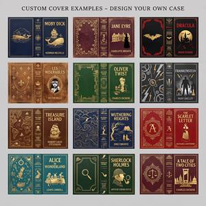 Étui de protection pour liseuse <span class=keywords><strong>Kobo</strong></span> <span class=keywords><strong>Libra</strong></span>, style livre vintage personnalisé, couleur, logo OEM en relief, fabricant d'étuis pour liseuse électronique style livre antique - Product Image 6