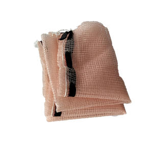 Sacs en maille de bois de chauffage UV personnalisés sacs circulaires roses en PP sacs en maille tissée circulaire en PP pour l'agriculture - Product Image 2