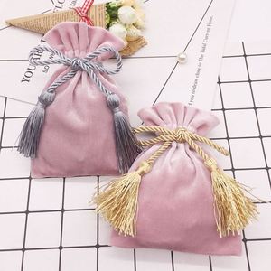 Bolsas de Terciopelo con Logotipo Personalizado, Bolsitas con Cordón, Bolsa para Joyería, Bolsa Suave para Empaque, Bolsas de Terciopelo con Cordón para Joyería - Product Image 6