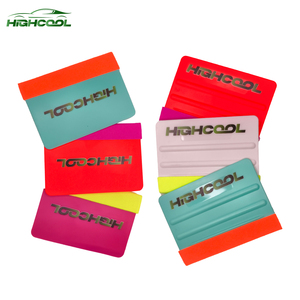 Outil d'emballage en vinyle personnalisé pour <span class=keywords><strong>voiture</strong></span> Racloir en plastique pour cartes avec <span class=keywords><strong>feutre</strong></span> pour ligne de couture - Product Image 3