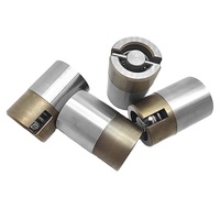 Ensemble de soupapes à clapet d'éjection d'air en acier inoxydable SUS420 durable, dureté HRC48-54, taille/couleur personnalisées pour moule d'injection plastique de précision