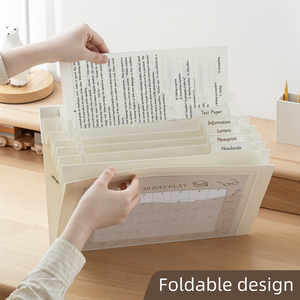 Sac <span class=keywords><strong>de</strong></span> rangement mural A4 pliable pour tutorat, sac suspendu pour <span class=keywords><strong>dossiers</strong></span>, idéal pour l'école et le bureau - Product Image 6