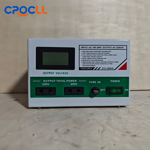 220 वी एसी वोल्टेज नियामक SVC-500VA बुद्धिमान वोल्टेज नियामक उपकरण पूरी तरह से स्वचालित वोल्टेज नियामक - Product Image 1