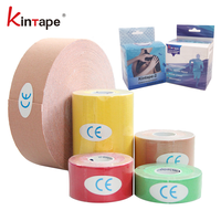 Bande de kinésiologie élastique pour la récupération athlétique, soutien et protection des genoux, bandage thérapeutique, et bande de beauté anti-âge