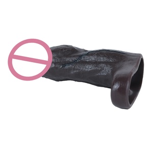 Funda para Pene SXXY de 6 Pulgadas, Extensor de Pene Hueco Negro, Funda Realista para Pene, Retrasa la Eyaculación, Juguetes Sexuales para Parejas - Product Image 4