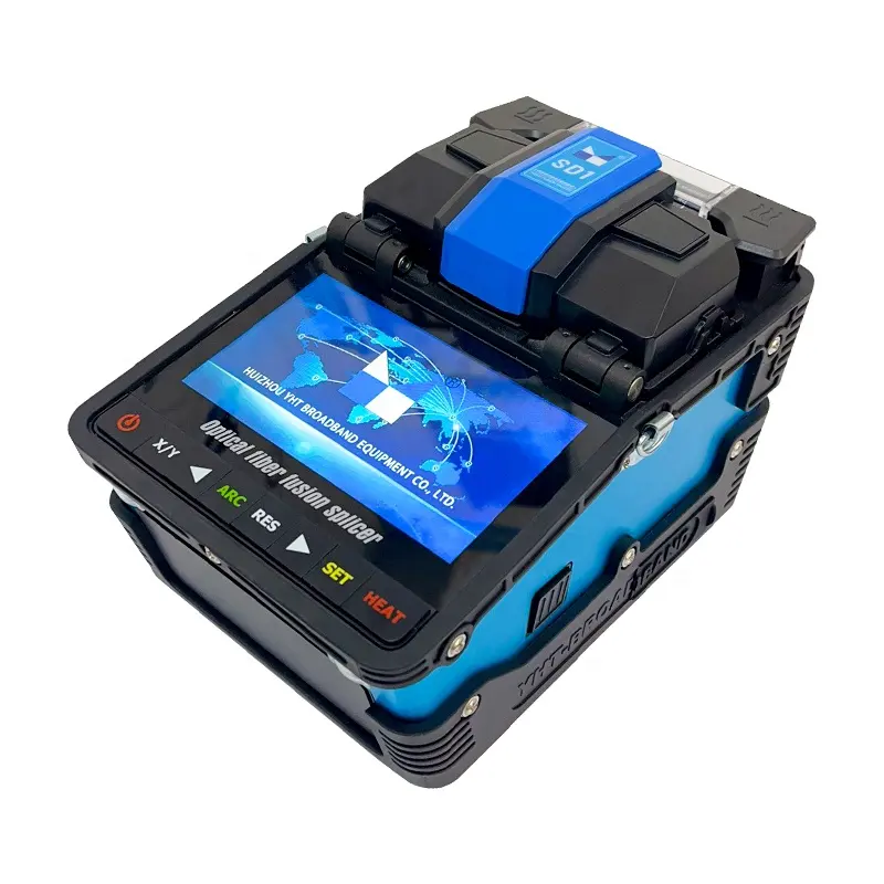 6motor Core to Core Alignment Touch Screen Operation Fast Speed Optical Fiber Fusion Splicer 10 Kinds of languages