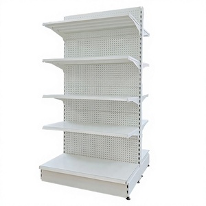 Estante Metálico Resistente de 5 Niveles, Expositor Independiente con Respaldo para Tiendas de Conveniencia y Supermercados - Product Image 4